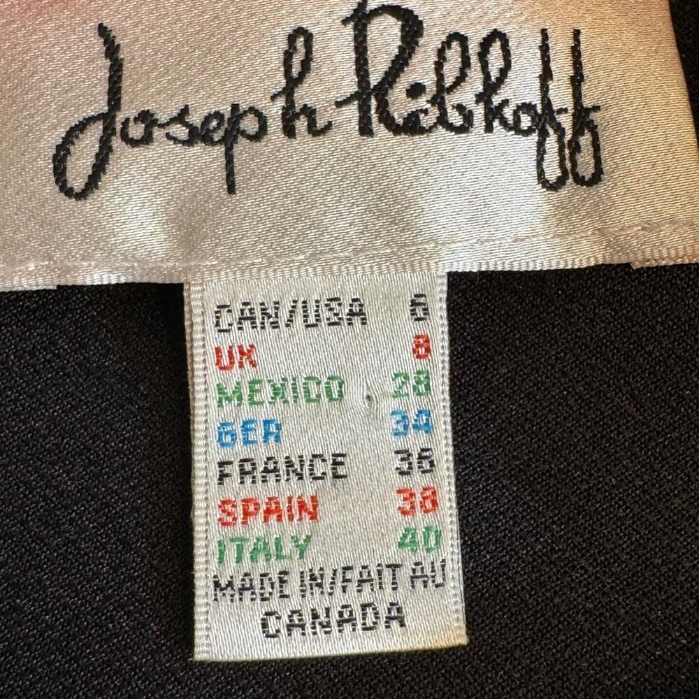 Joseph Ribkoff Red Striped Jacket - Picture 7 of 7